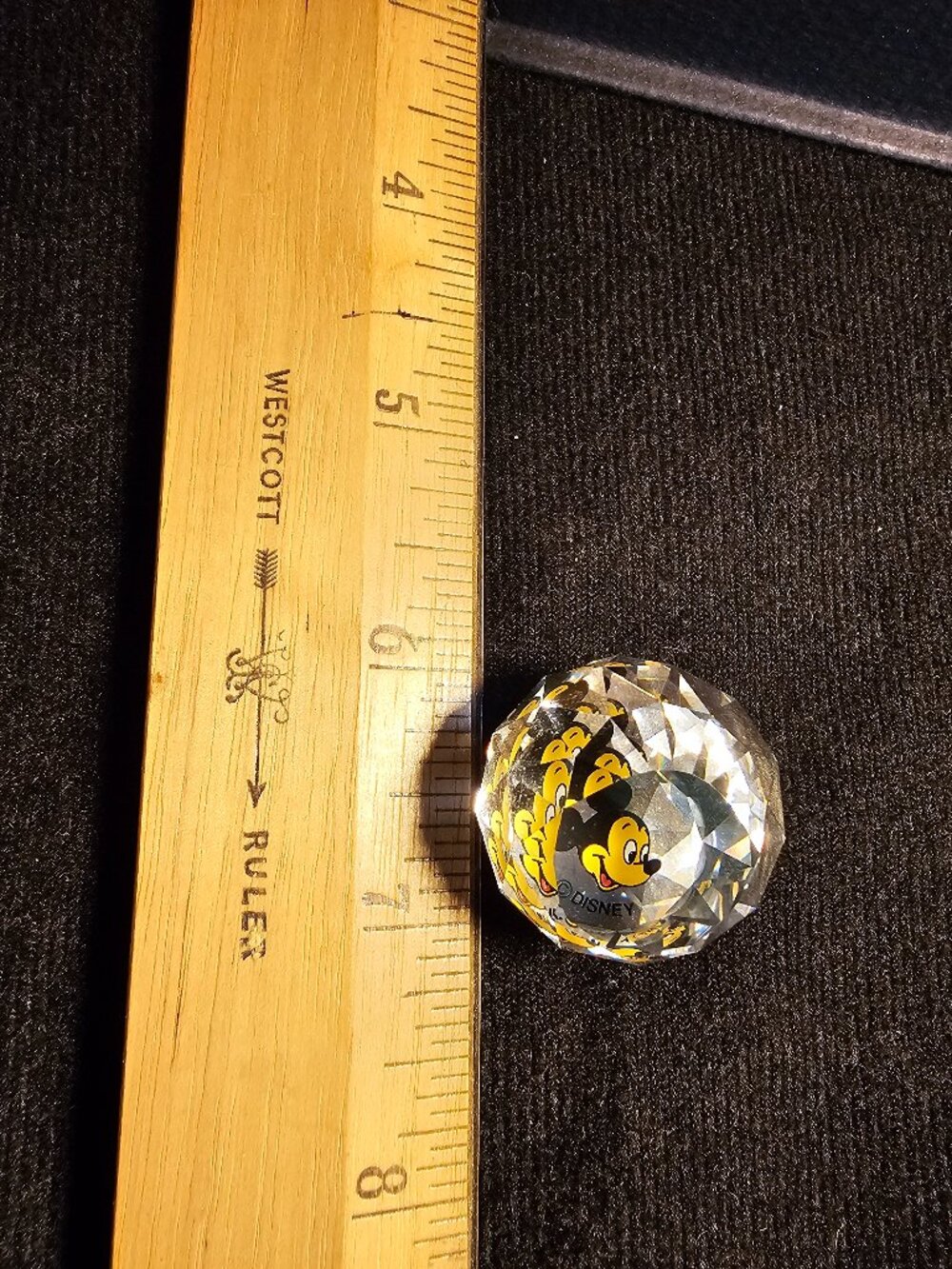 Swarovski Small Mickey Mouse Paperweight
